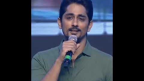 Siddharth Sings Appudo Ippudo Song From Bommarillu Movie  🎼