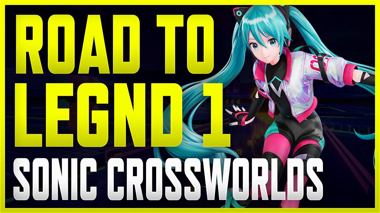 Training for Legend Comp And Trying To Hit Legend 1 | Sonic Racing: Crossworlds