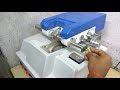 Semi Auto Lens Edger Machine by Deep International - Grinding complex glass/lens shapes