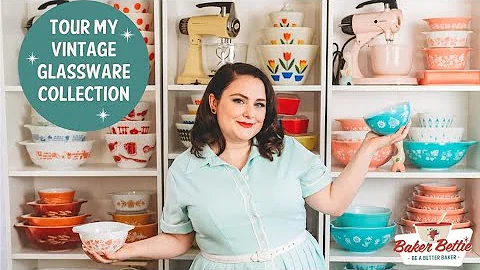 Tour My Vintage Pyrex Collection! | Pyrex, Fire Ki...