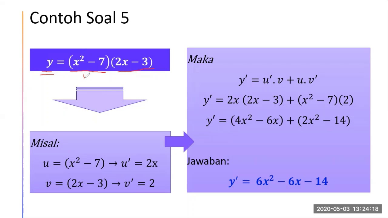 Contoh Soal Turunan Parsial Dan Penyelesaiannya Bakti Soal Contoh Soal Turunan Parsial Dan Penyelesaiannya Bakti Soal