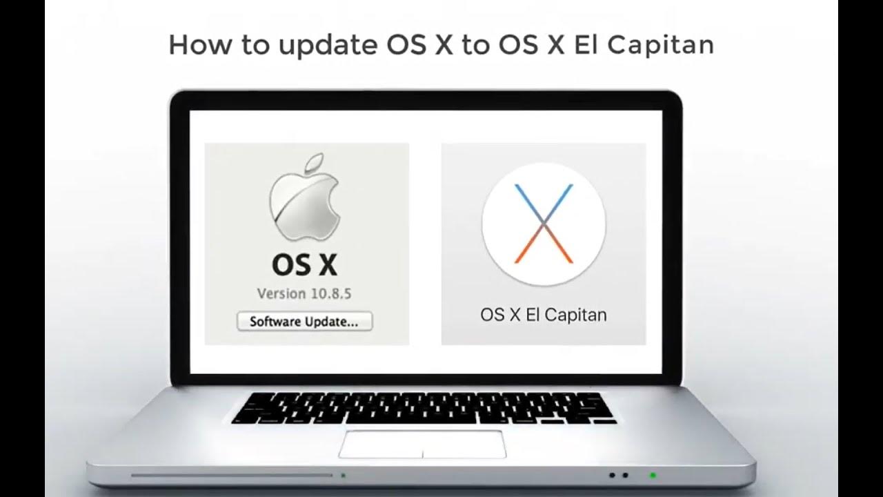 How to update os x to os x el capitan 10 11 youtube