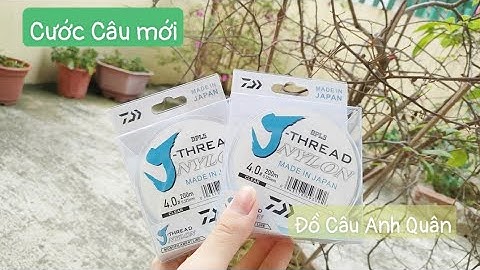 Cước Daiwa J-Thread| Hàng mới| Đồ Câu Anh Quân