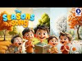 5 Seasons song for kids | Fun Learning Music video for Children | Easy &amp; Fun kids educational