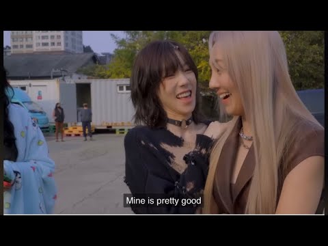 [ENG] Hyoyeon & Taeyeon cuts💓 HYOTAE GOT the beat 갓 더 비트 'Stamp On It' Jacket Behind #shorts