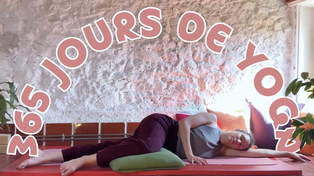 Torsion toute douce, étirement doux des hanches et ventre | S02E149 | 365 Jours de Yoga avec Marie 🧘