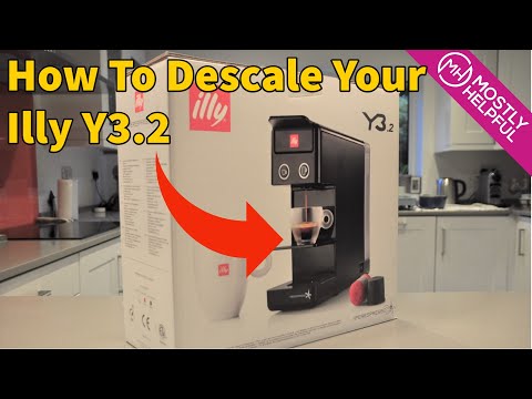 Illy Y3.2 Coffee Machine - Descaling Process