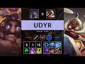 Udyr Mid vs Corki - EUW Grandmaster Patch 25.18