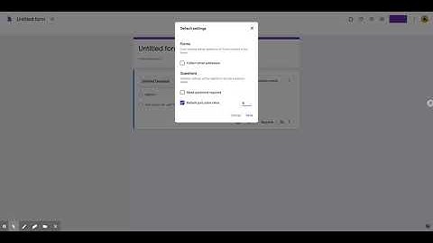 Setting Default Point Values in Google Forms:)