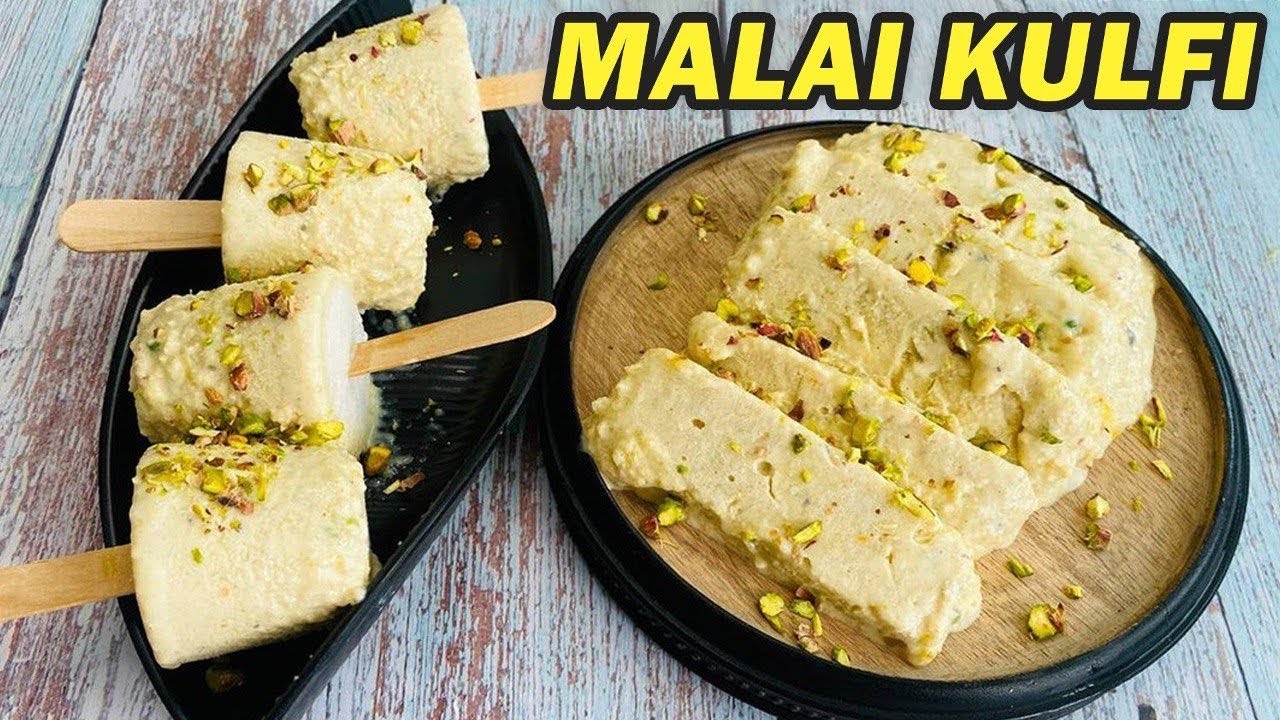 Perfect Malai Kulfi Recipe l मलाई क़ुल्फ़ी l Kesar Pista Malai Kulfi ...