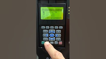 PF755 Change encoder FB to Open loop