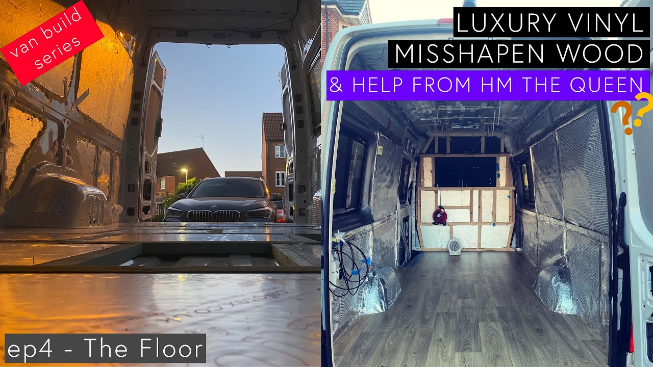 e4. THICK VINYL floor and INSULATED layers How to prep and cut your