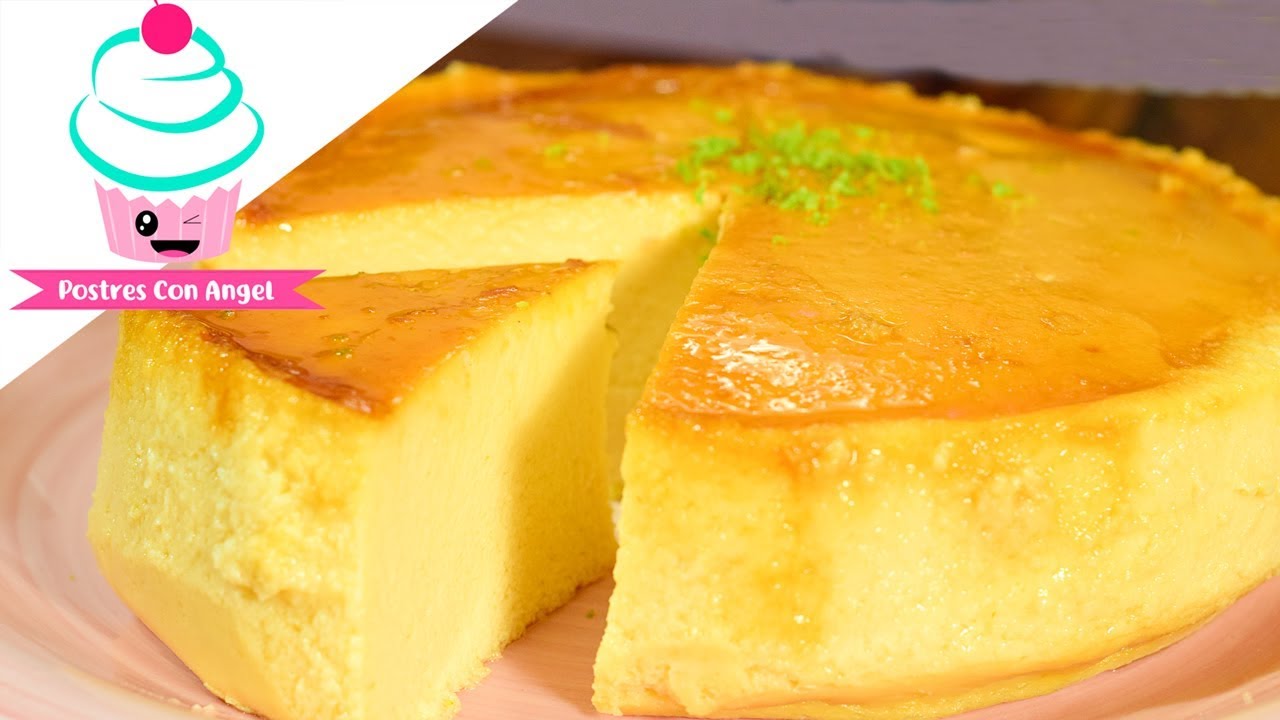 Flan de limón SIN HORNO