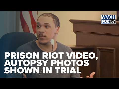 Surveillance Video, Autopsy Photos Shown in Trial of Inmate in 2018 Lee Prison Riot Killing