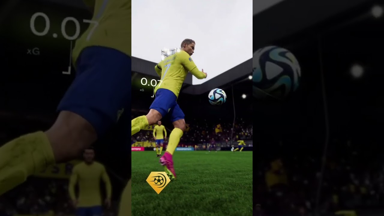 FC24 4K | Ronaldo Power Shoot 