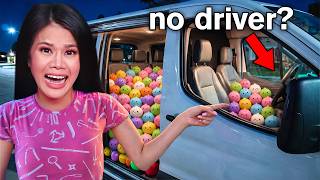 If You See A Driverless Car FILLED with Squishies… RUN!