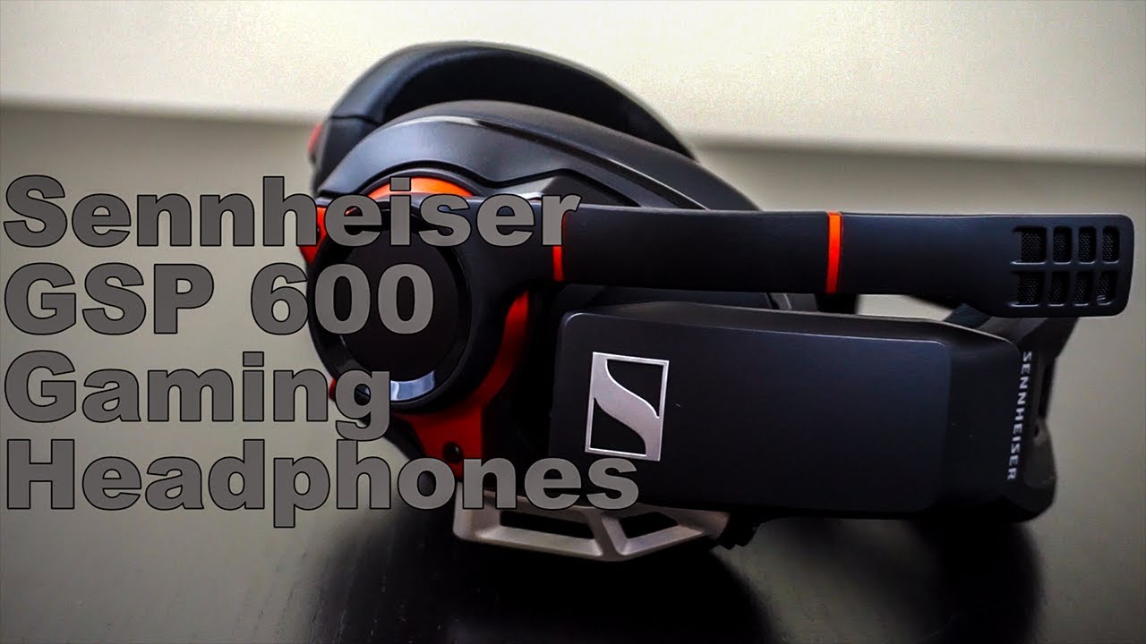 Sennheiser GSP 600 Gaming Headphones Unboxing Video - YouTube