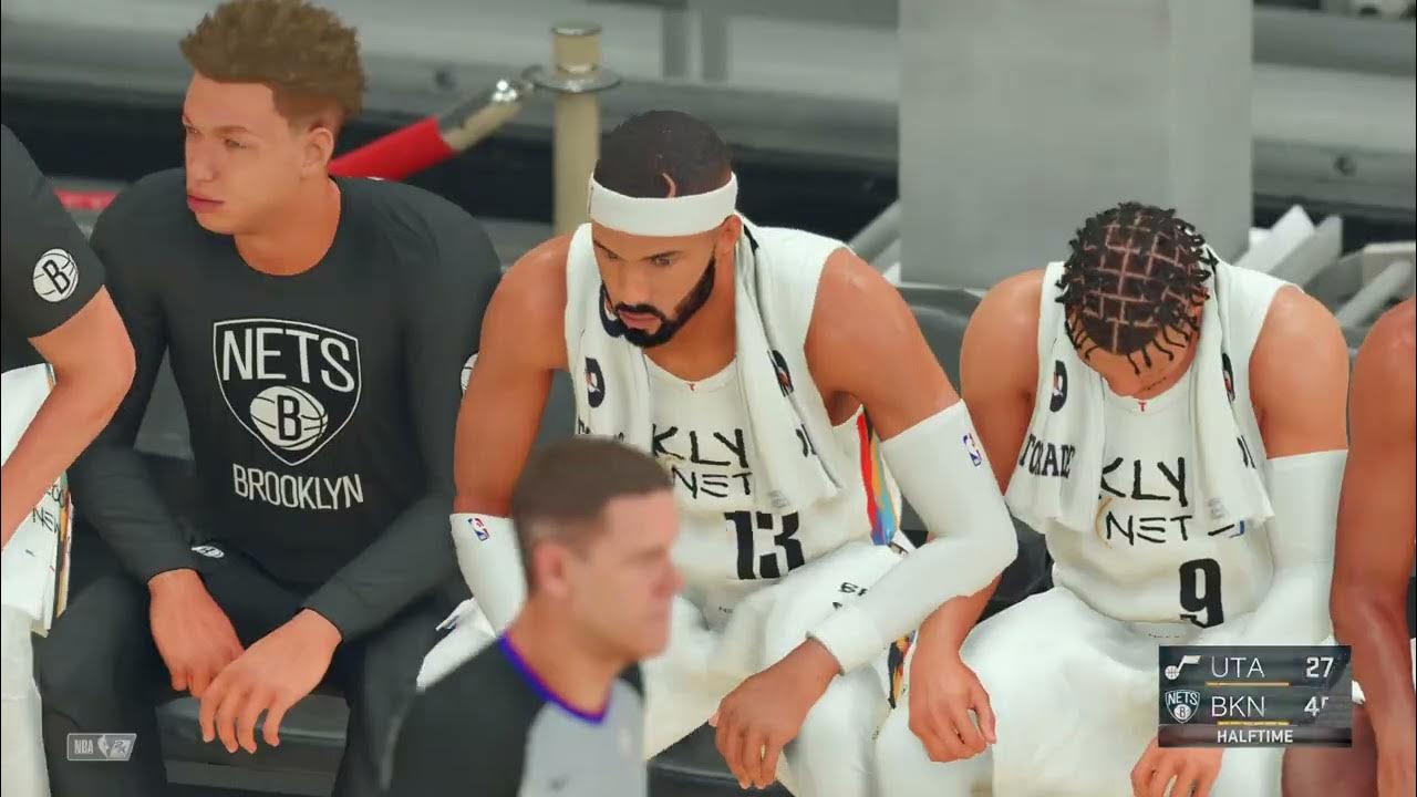 NBA 2K23 Brooklyn Nets vs Utah Jazz YouTube