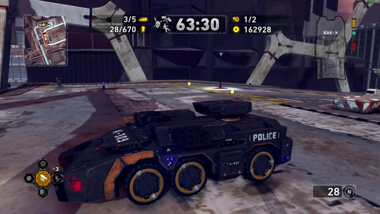 Carmageddon Max Damage - Blood On The Rooftops (CarMODgeddon SDT Suppressor gameplay)