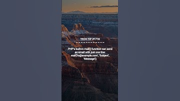 Send Emails with PHP in Seconds | 2025-12-15 | #Shorts #webdevelopmenttips #dotKey #codinghacks