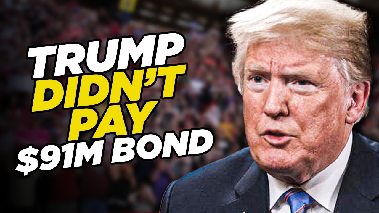 ⁣Trump Didn't Actually Pay The $91 Million Bond To Appeal Defamation Verdict Against Him