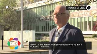 Former Hamilton mayor Bob Bratina weighs in on municipal election
