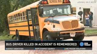 Bus driver called hero after sacrificing life for child