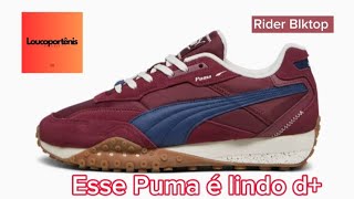 A Puma Caprichou nesse modelo! Rider Blktop