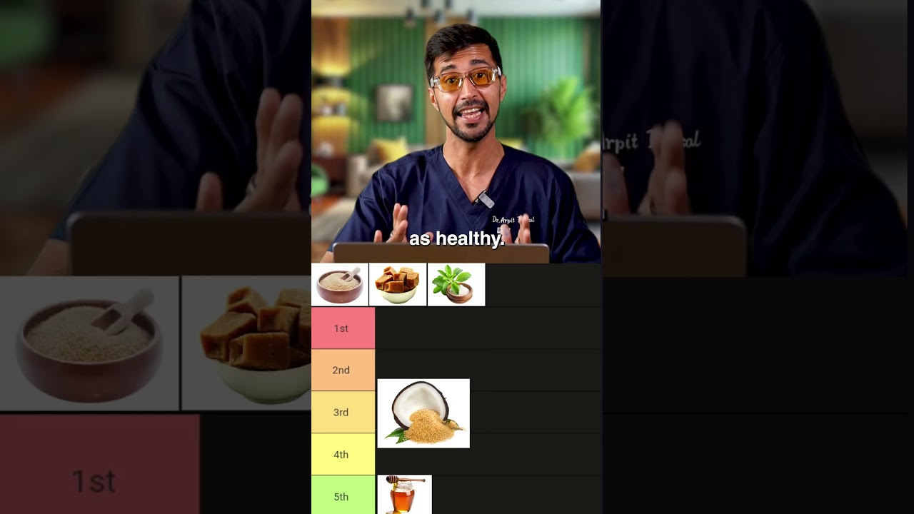 Ranking sugar alternatives from worst to best!