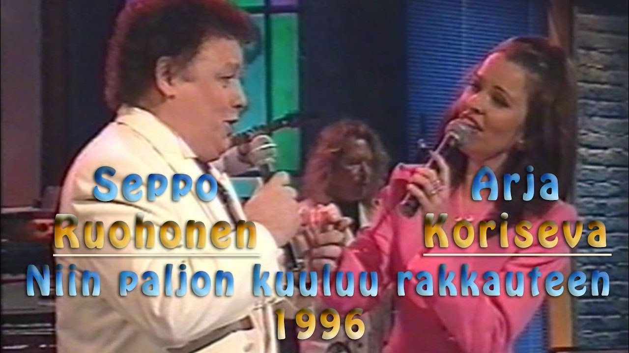 ARJA KORISEVA & SEPPO RUOHONEN // NIIN PALJON KUULUU RAKKAUTEEN // 1996
