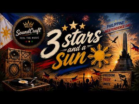 3 stars and a sun