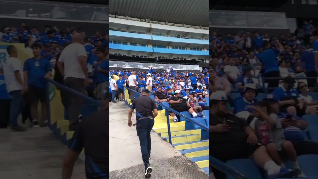 El Estadio Cuscatlán previo al partido El Salvador vs Surinam