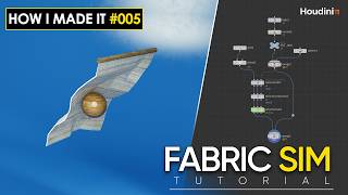 How I Made It #005 | Houdini | Fabric sim tutorial