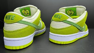 Обзор реплики, как оригинал ! Nike SB Dunk Low Green Apple