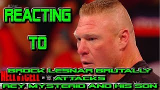 Brock Lesnar Brutally Attacks Rey Mysterio And His Son: Raw, Sept. 30, 2019 Reaction