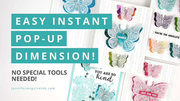 Easy INSTANT Pop-Up Dimension! (+ Use Up Your Scra...