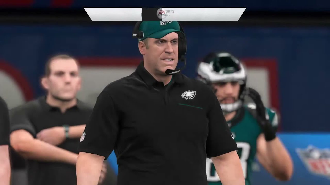 Madden NFL 20 eagles vs giants (CPU vs CPU)