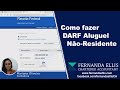 Como fazer DARF Aluguel Não-Residente