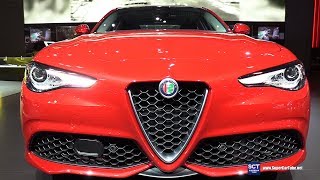 2017 Alfa Romeo Giulia Quadrifoglio - Exterior and Interior Walkaround - 2017 New York Auto Show