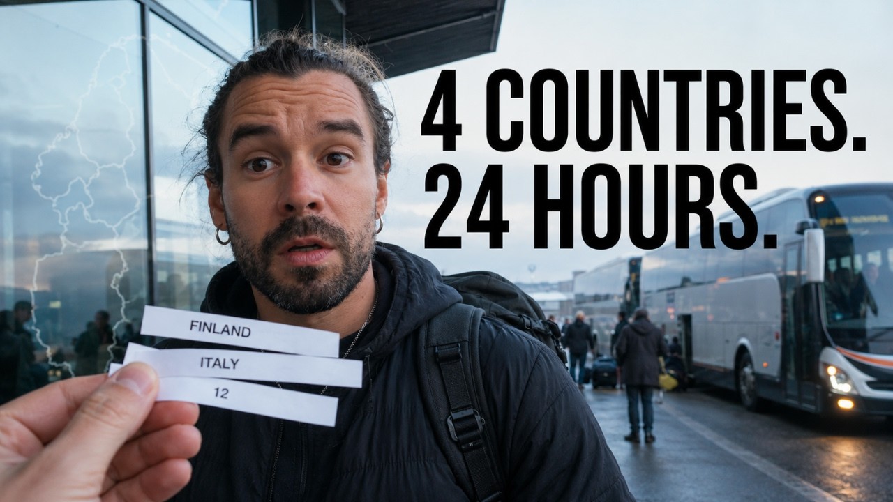 12 Countries in 7 Days | EP 1 | Finland → Estonia → Latvia → Lithuania (The Journey Begins)