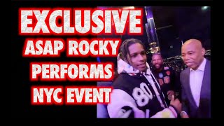 ASAP ROCKY EXCLUSIVE PERFORMANCE