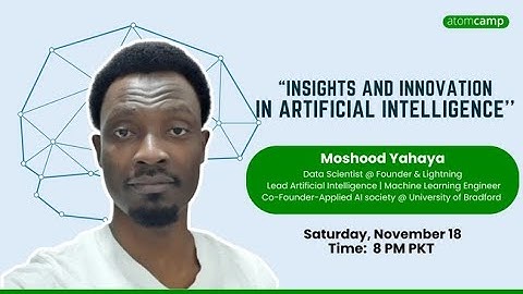 Insights and Innovation in AI | Webinar with Moshood Yahaya