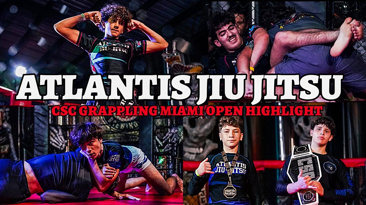ATLANTIS JIU JITSU TEAM HIGHLIGHT VIDEO FROM CSC GRAPPLING MIAMI OPEN CAGE EDITION