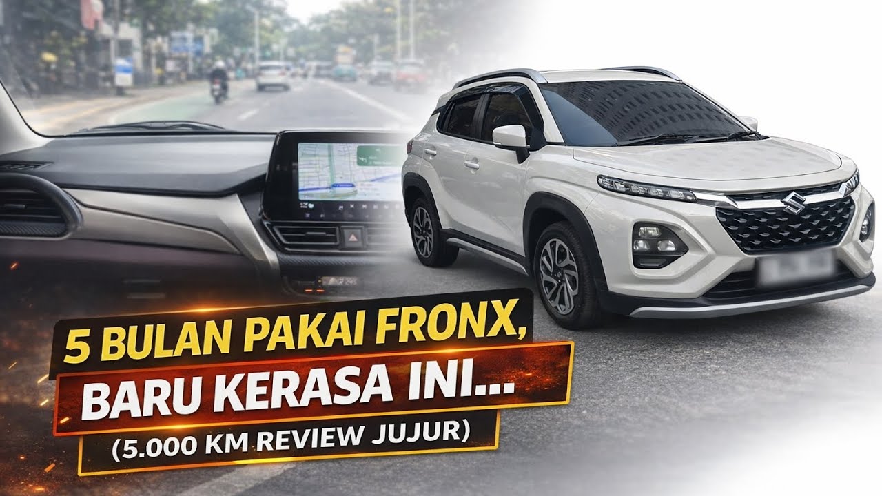 5 BULAN SUZUKI FRONX GX MT 🚙. Baru Kerasa Ini… (5.000 KM Review Jujur) [POV Cabin]