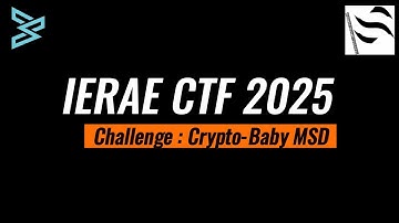 IERAE CTF 2025 | Crypto Challenge - Baby MSD Writeup | Team Bitsec