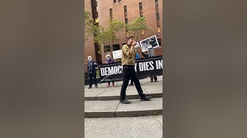 Jay W. Walker speaks at Strike the PBA rally 10/27/2020