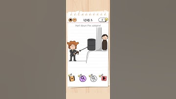 Brain test 2 Monster hunter Joe Level 5 // Hunt down the vampire!