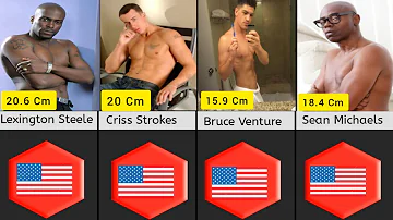 Prn Actors Penis Size From Different Countries Part - 3