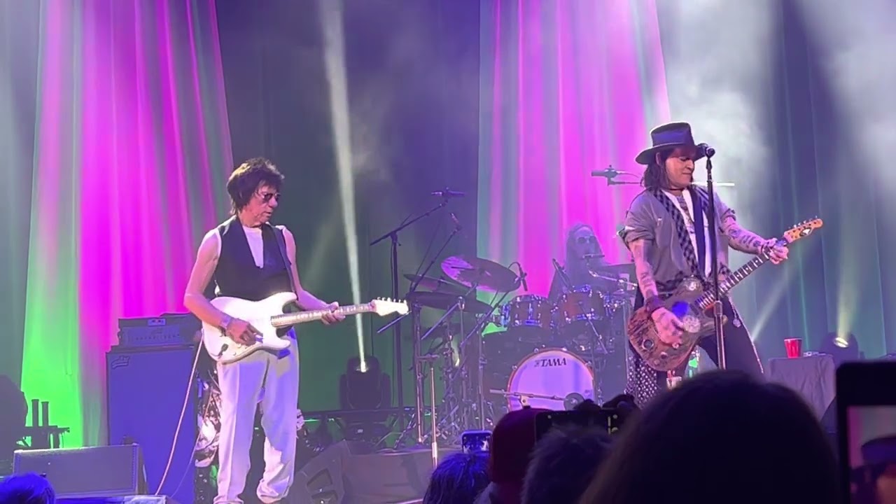 Jeff Beck Johnny Depp “Venus in Furs” Live 10/23/22 Chicago Illinois