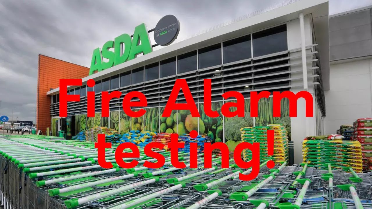 Old Video ASDA Lowestoft Fire Alarm Testing YouTube